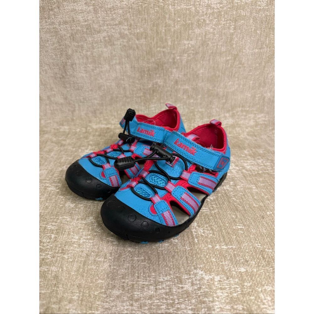 Kamik Kids' Crab Waterproof Breathable Lace-Up Sandals Multicolor Size 13